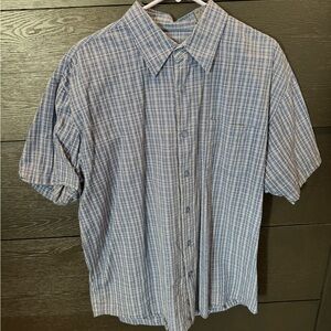 cotton xl shirt sleeve shirt plaid